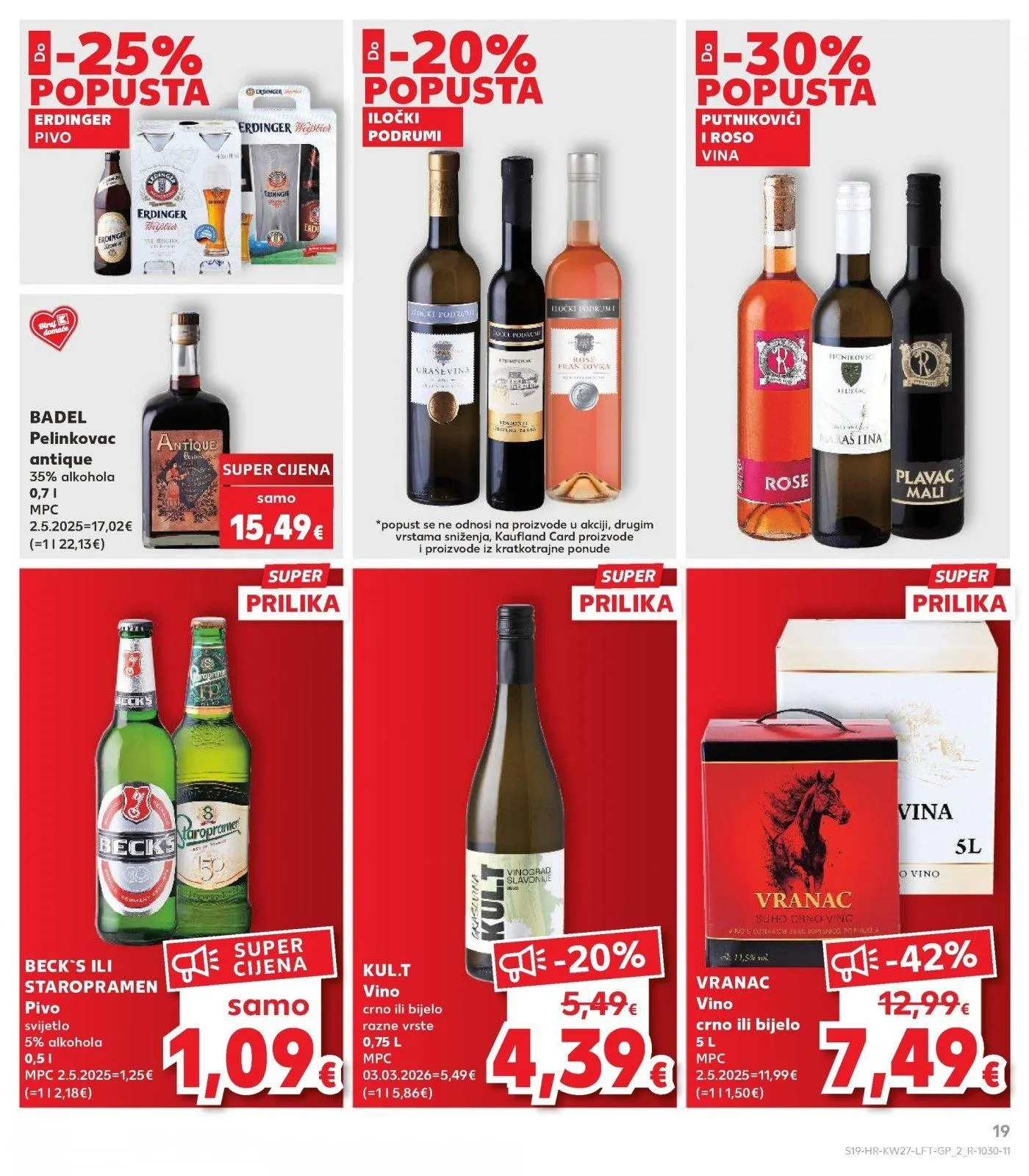 Katalog Kaufland katalog do 07.07.2026 od 1. srpnja do 7. srpnja 2026. - Pregled Stranica 19