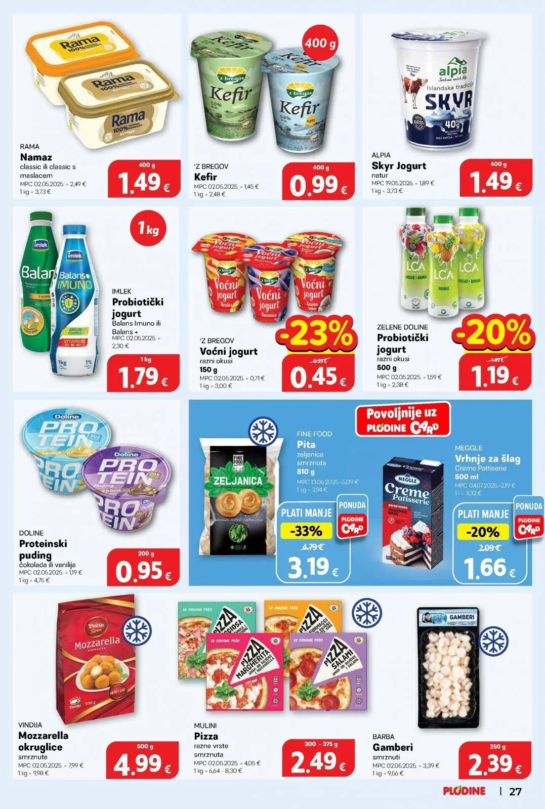 Katalog Plodine katalog do 02.06.2026 od 28. svibnja do 2. lipnja 2026. - Pregled Stranica 27