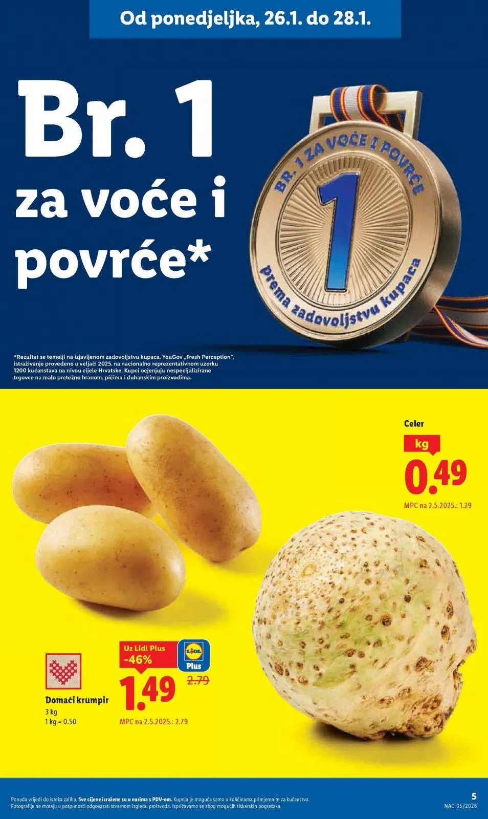 Katalog Lidl katalog do 01.02.2026 od 22. siječnja do 1. veljače 2026. - Pregled Stranica 5