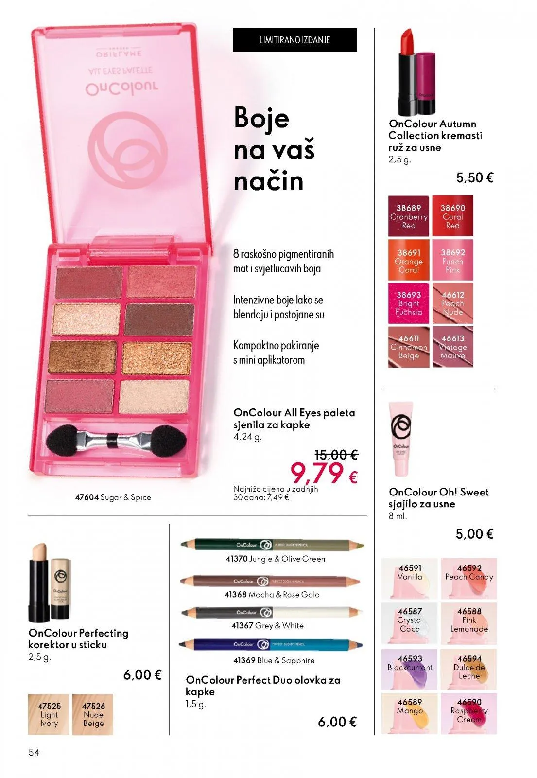 Katalog Oriflame katalog do 12.05.2026 od 22. travnja do 12. svibnja 2026. - Pregled Stranica 54