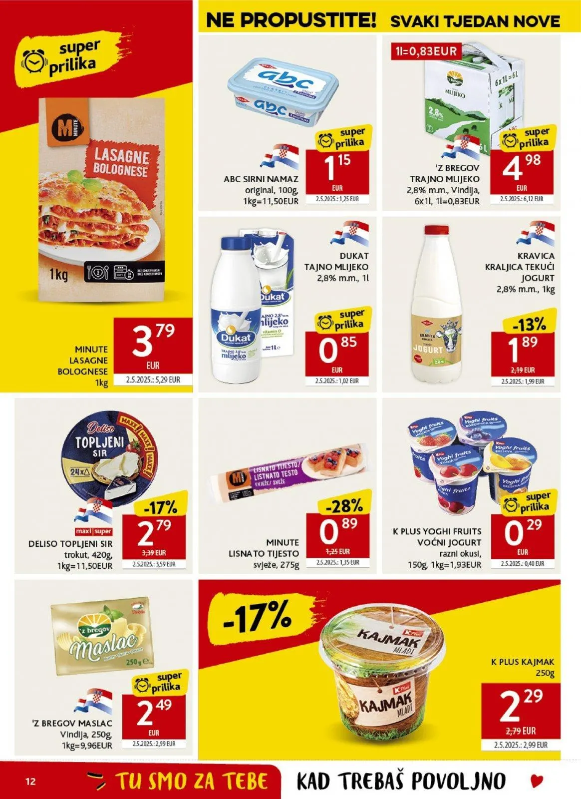 Katalog Konzum katalog do 14.04.2026 od 8. travnja do 14. travnja 2026. - Pregled Stranica 12