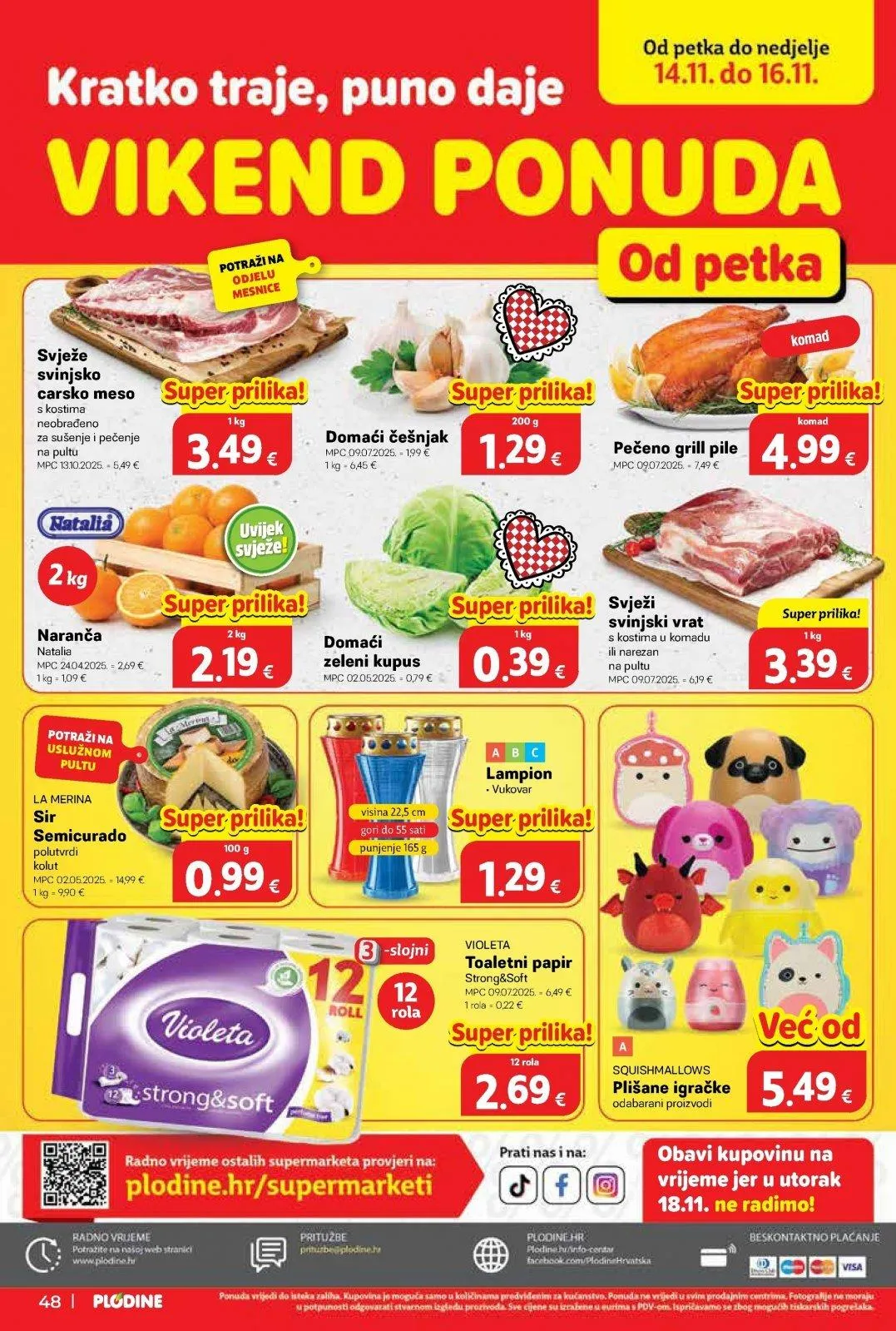 Katalog Plodine katalog do 18.11.2025 od 12. studenoga do 18. studenoga 2025. - Pregled Stranica 48