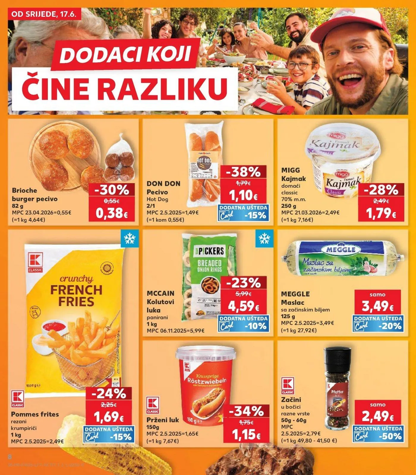 Katalog Kaufland katalog do 23.06.2026 od 17. lipnja do 23. lipnja 2026. - Pregled Stranica 8