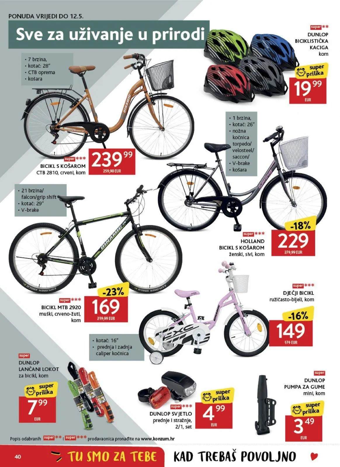 Katalog Konzum katalog do 05.05.2026 od 29. travnja do 5. svibnja 2026. - Pregled Stranica 40