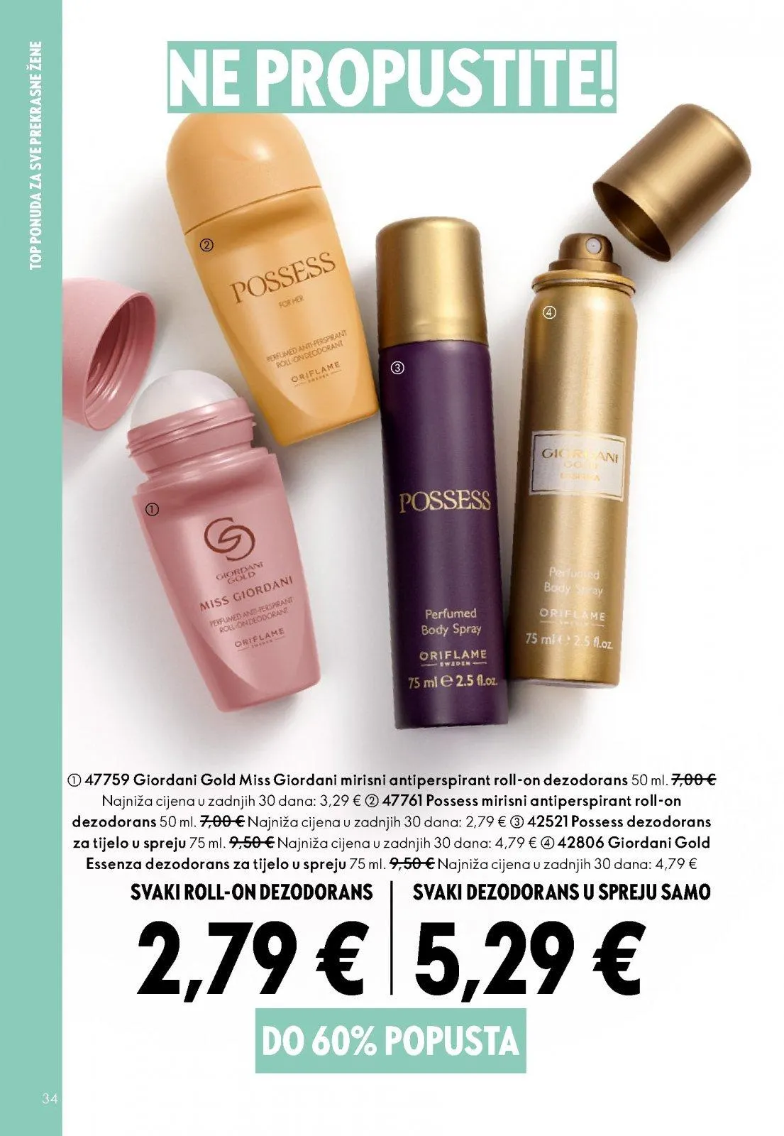 Katalog Oriflame katalog do 10.03.2026 od 21. veljače do 10. ožujka 2026. - Pregled Stranica 34