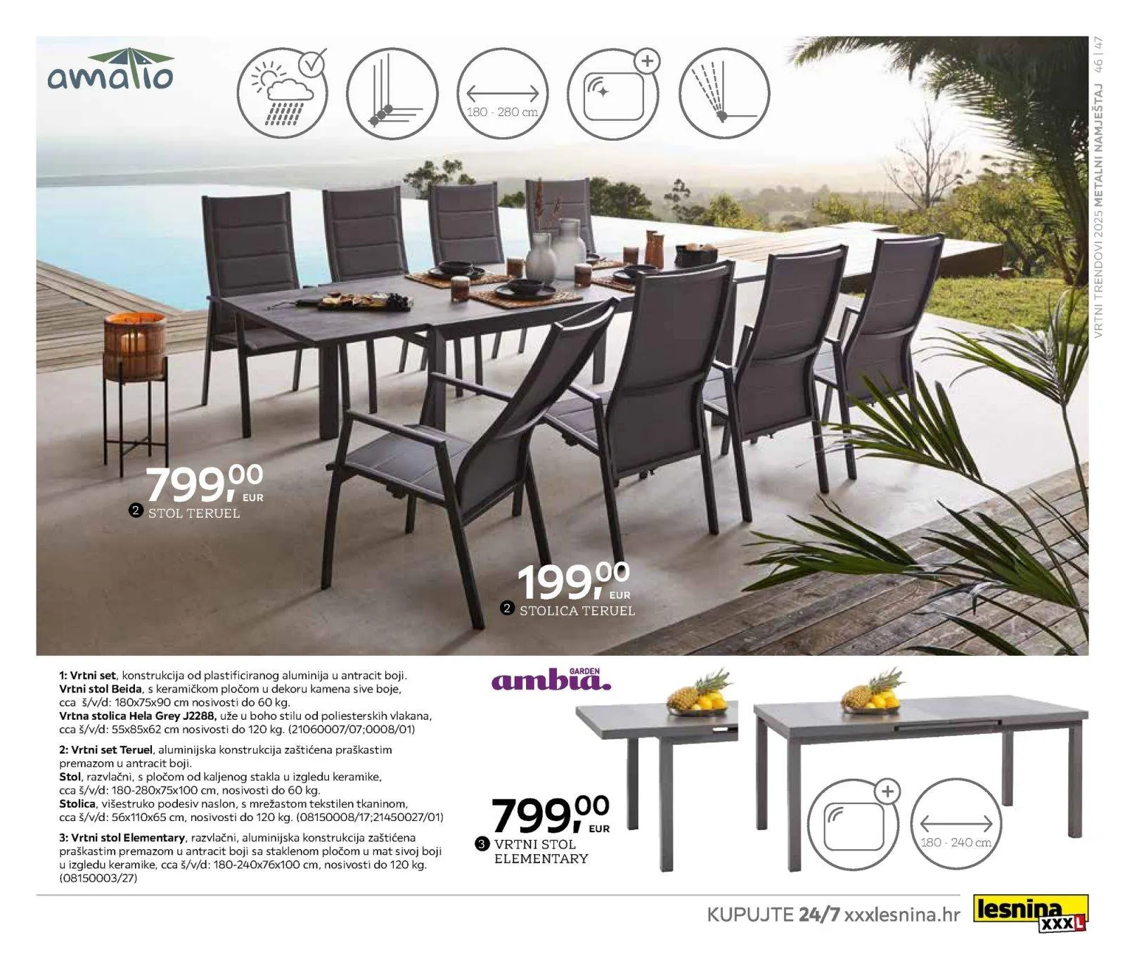 Katalog Lesnina katalog do 31.10.2025 od 28. listopada do 31. listopada 2025. - Pregled Stranica 47