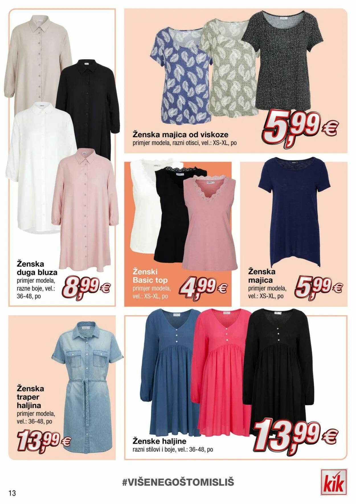 Katalog Kik od 8. travnja do 12. svibnja 2024. - Pregled Stranica 13