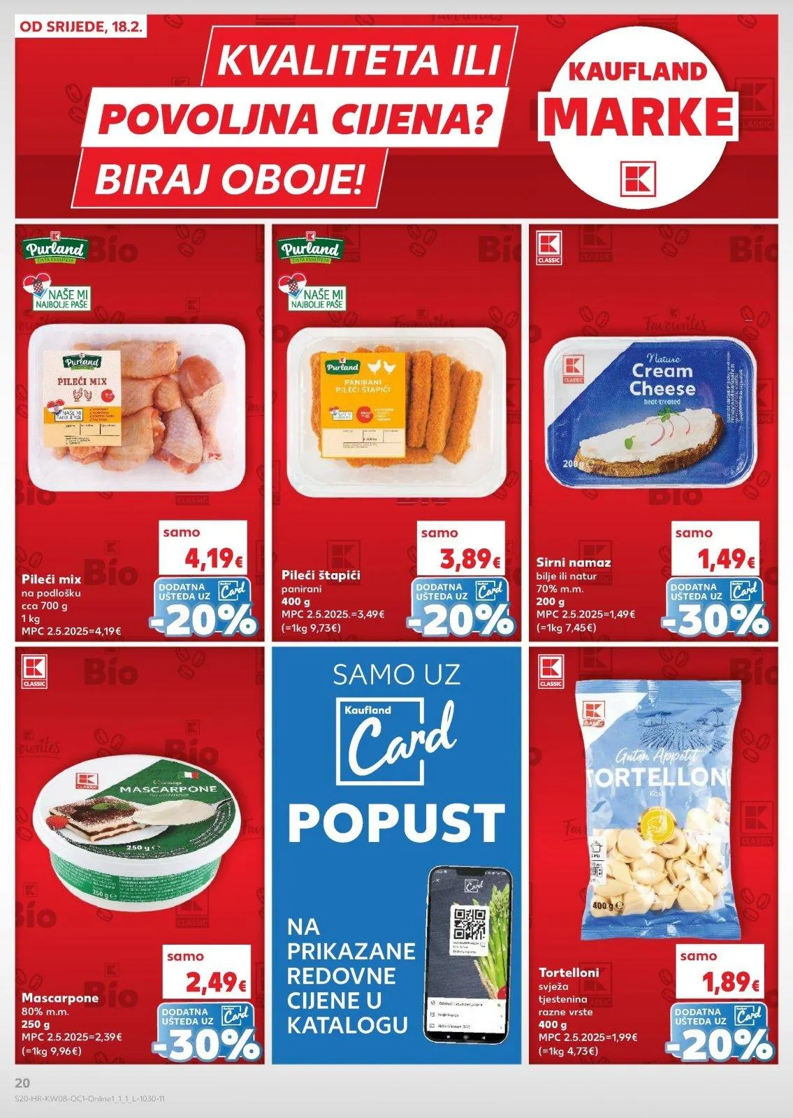 Katalog Kaufland katalog do 24.02.2026 od 19. veljače do 24. veljače 2026. - Pregled Stranica 20