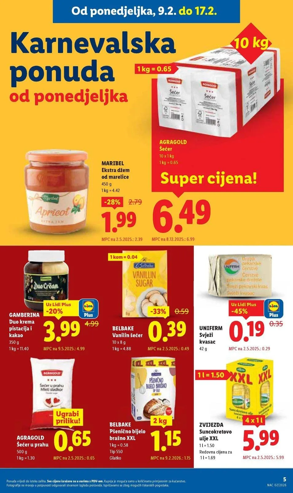 Katalog Lidl katalog do 14.02.2026 od 5. veljače do 14. veljače 2026. - Pregled Stranica 5