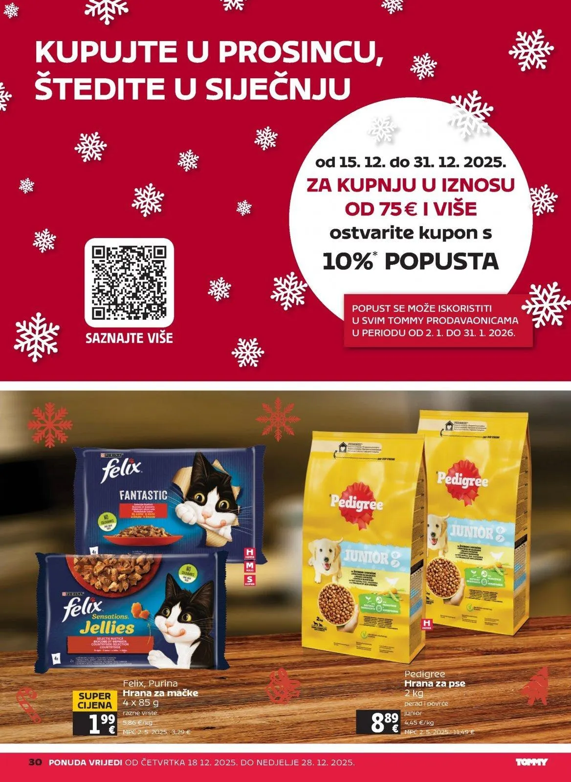 Katalog Tommy katalog do 28.12.2025 od 18. prosinca do 28. prosinca 2025. - Pregled Stranica 30