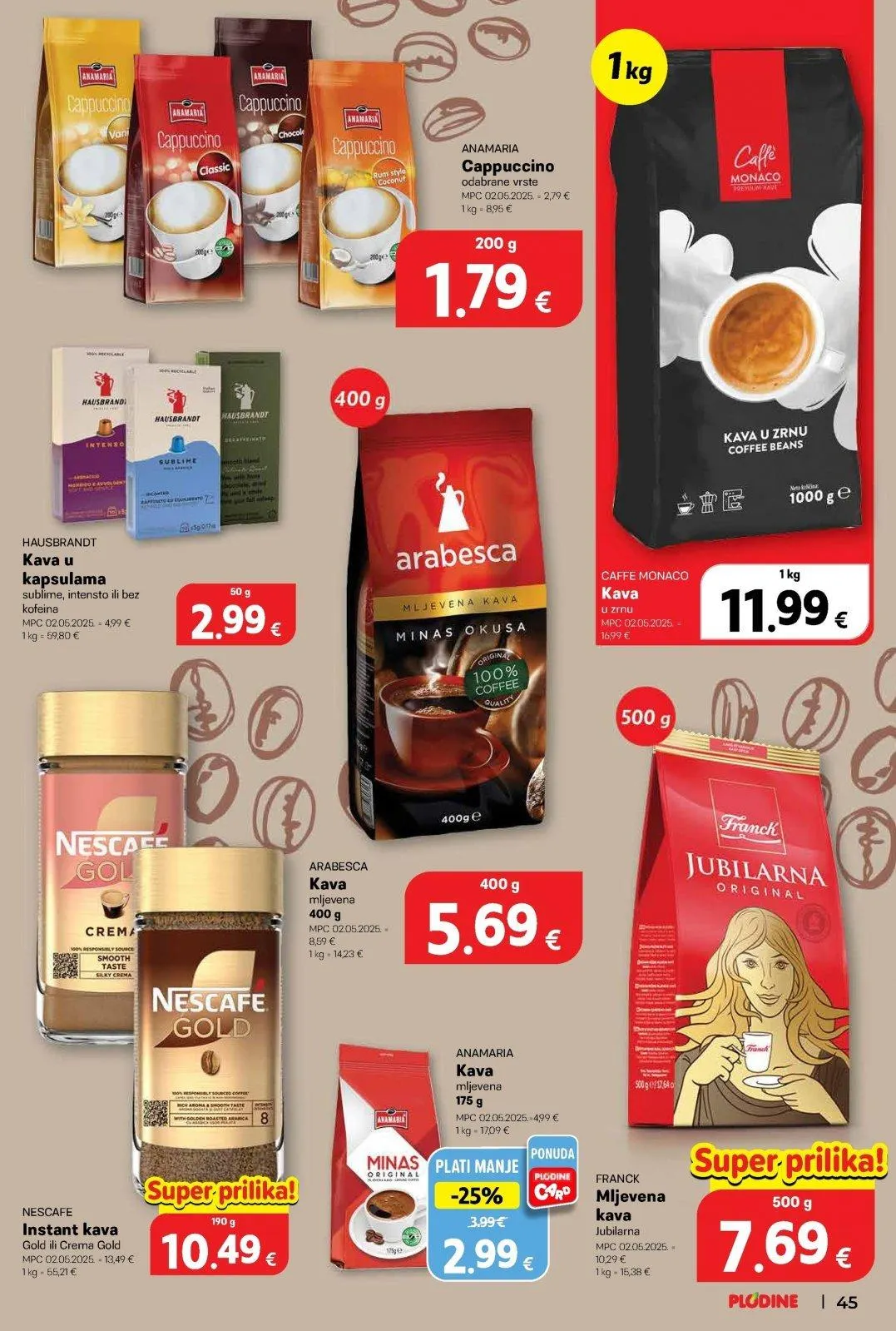 Katalog Plodine katalog do 23.06.2026 od 17. lipnja do 23. lipnja 2026. - Pregled Stranica 45