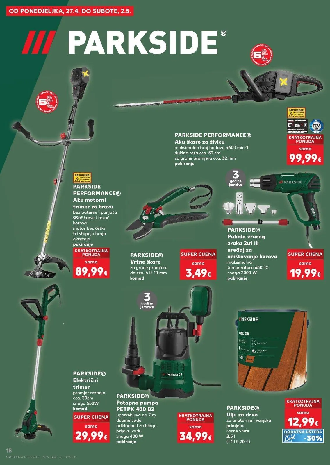 Katalog Kaufland katalog do 28.04.2026 od 22. travnja do 28. travnja 2026. - Pregled Stranica 18