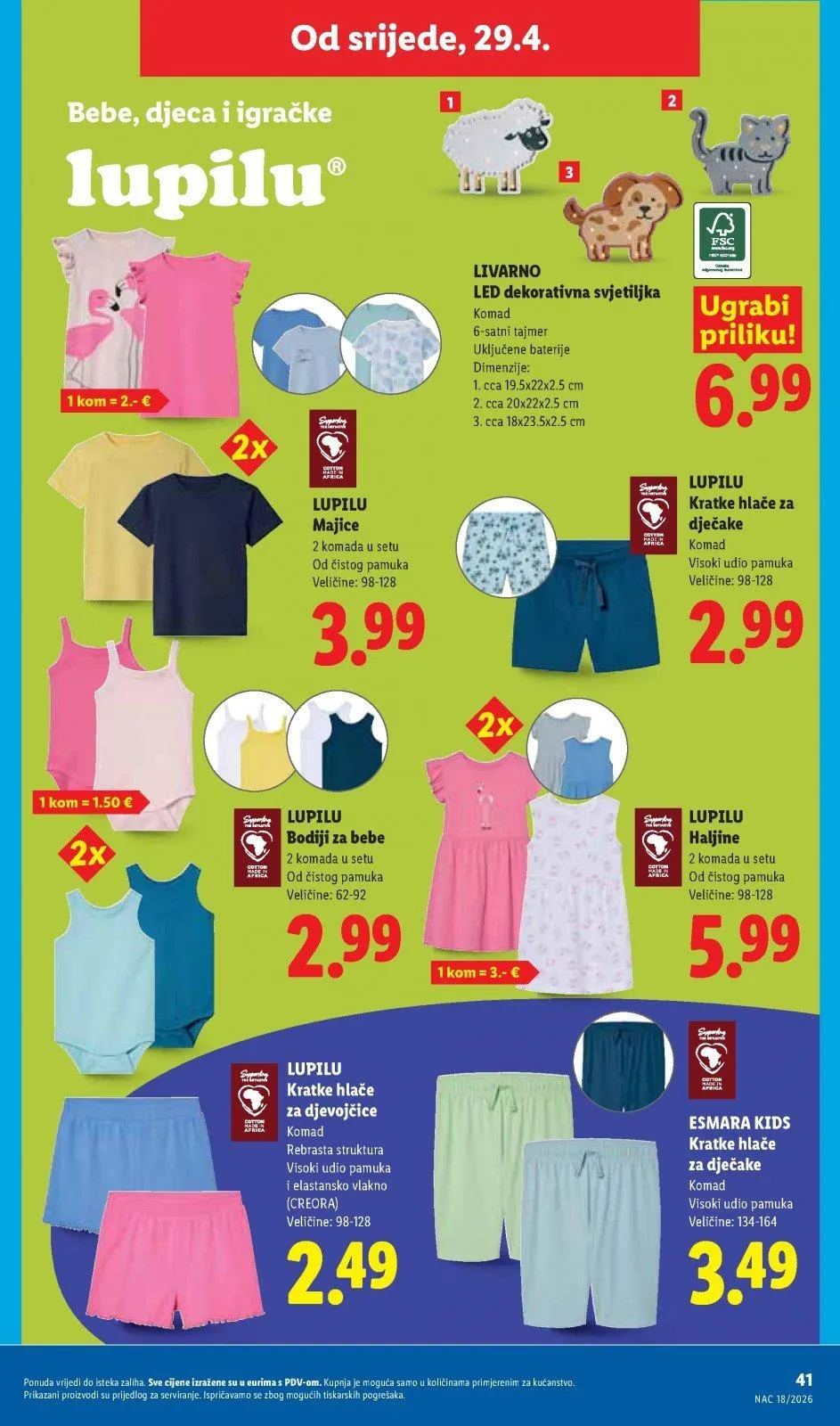 Katalog Lidl katalog do 03.05.2026 od 23. travnja do 3. svibnja 2026. - Pregled Stranica 41