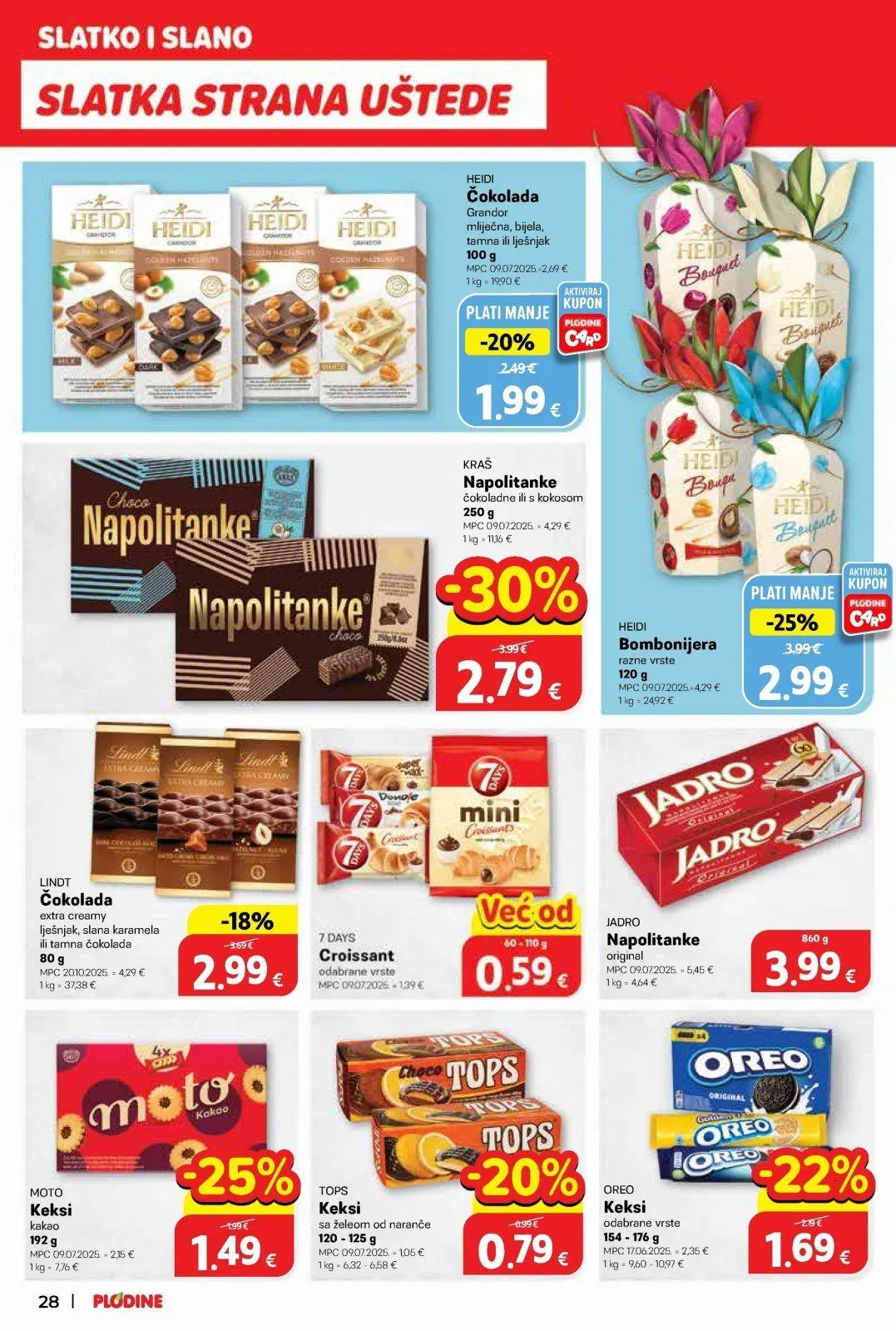 Katalog Plodine katalog do 10.02.2026 od 5. veljače do 10. veljače 2026. - Pregled Stranica 28