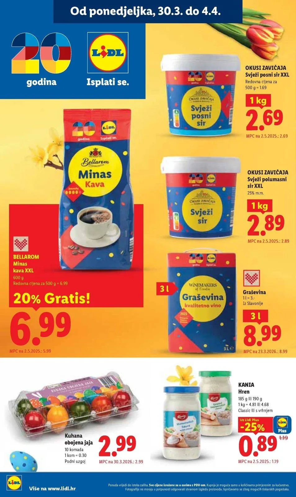 Katalog Lidl katalog do 04.04.2026 od 26. ožujka do 4. travnja 2026. - Pregled Stranica 4