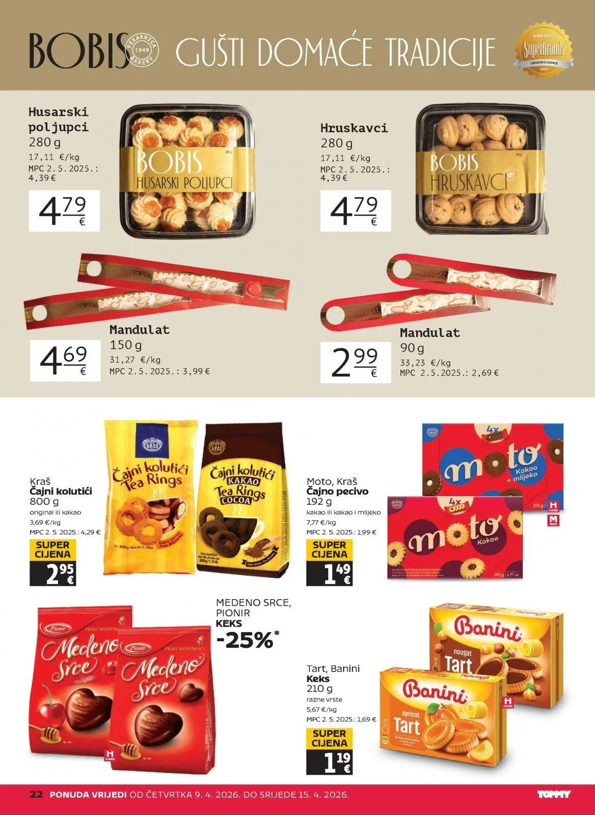 Katalog Tommy katalog do 15.04.2026 od 9. travnja do 15. travnja 2026. - Pregled Stranica 22