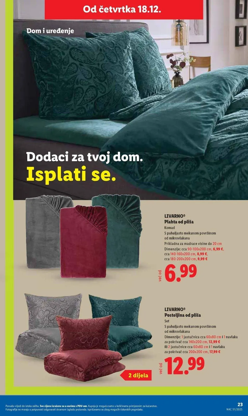 Katalog Lidl katalog do 24.12.2025 od 18. prosinca do 24. prosinca 2025. - Pregled Stranica 23