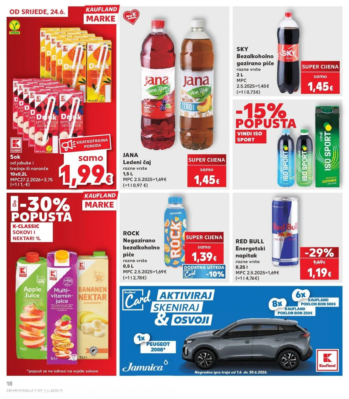 Katalog Kaufland katalog do 30.06.2026 od 25. lipnja do 30. lipnja 2026. - Pregled Stranica 18