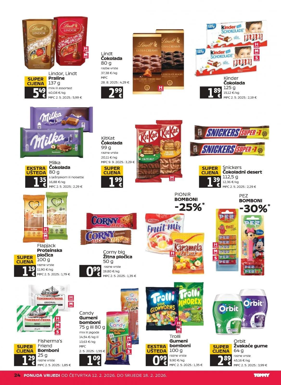 Katalog Tommy katalog do 18.02.2026 od 12. veljače do 18. veljače 2026. - Pregled Stranica 24