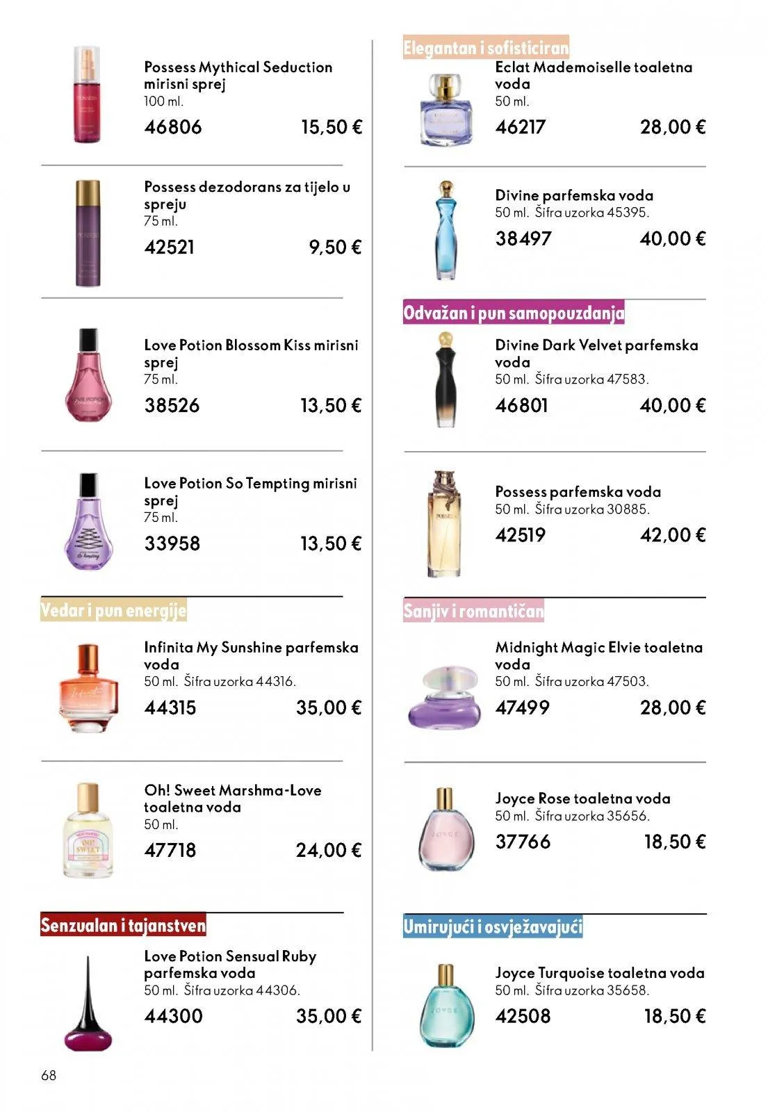 Katalog Oriflame katalog do 21.04.2026 od 2. travnja do 21. travnja 2026. - Pregled Stranica 68