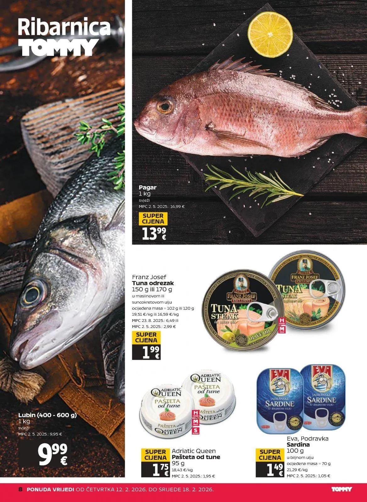 Katalog Tommy katalog do 18.02.2026 od 12. veljače do 18. veljače 2026. - Pregled Stranica 8