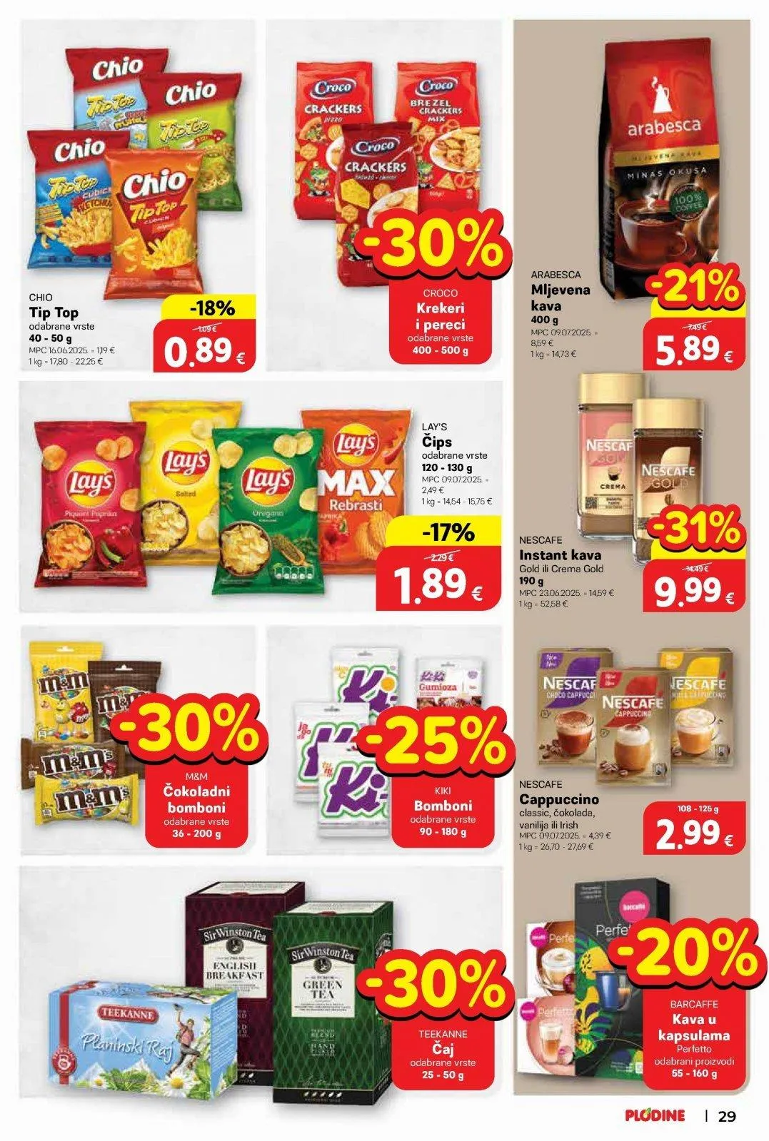 Katalog Plodine katalog do 10.02.2026 od 5. veljače do 10. veljače 2026. - Pregled Stranica 29