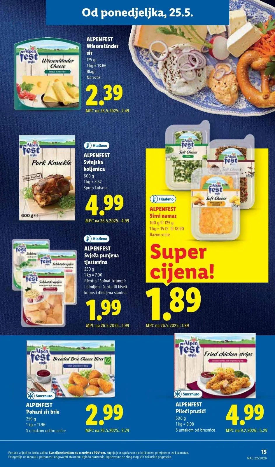 Katalog Lidl katalog do 31.05.2026 od 21. svibnja do 31. svibnja 2026. - Pregled Stranica 15