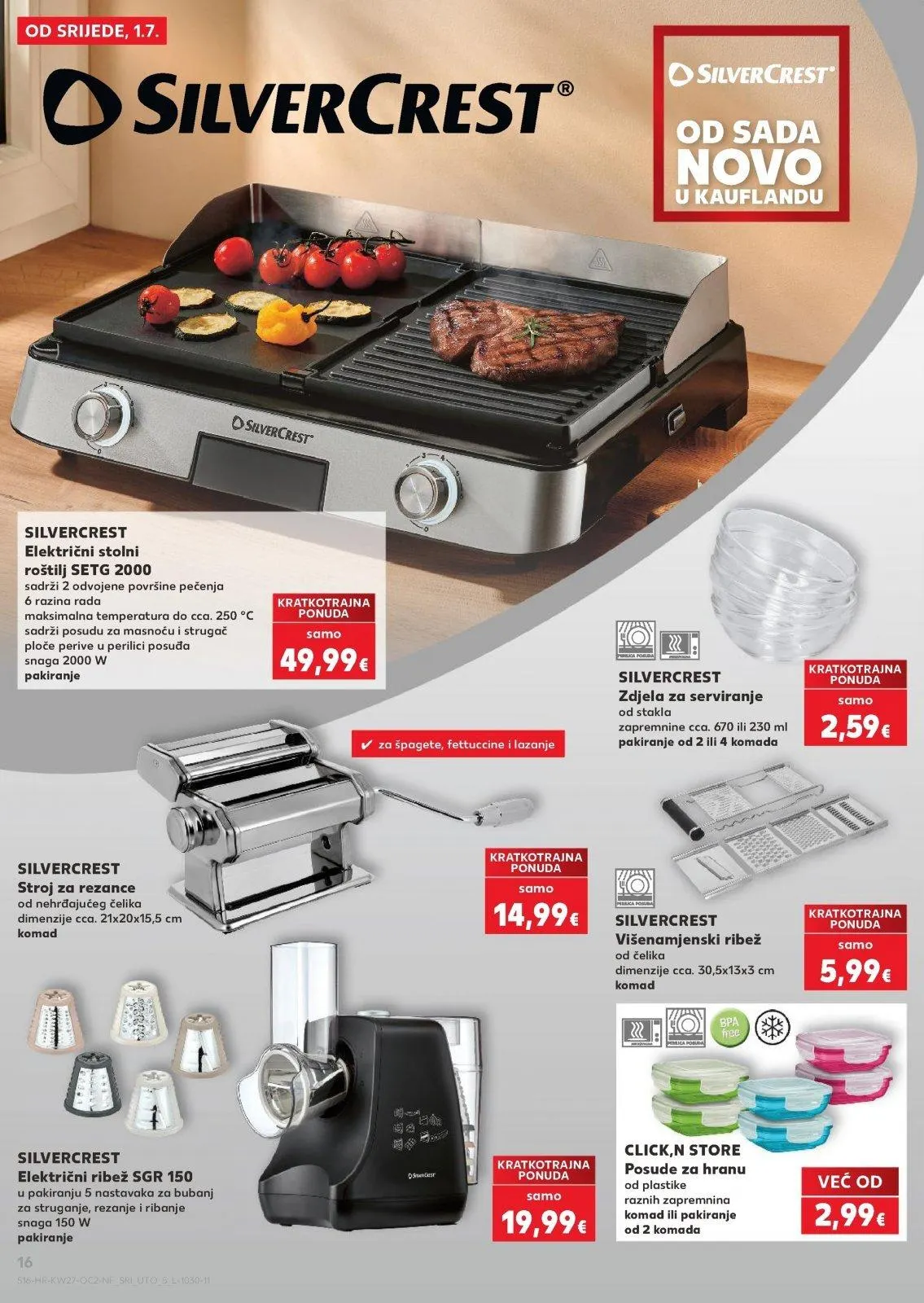 Katalog Kaufland katalog do 07.07.2026 od 1. srpnja do 7. srpnja 2026. - Pregled Stranica 16