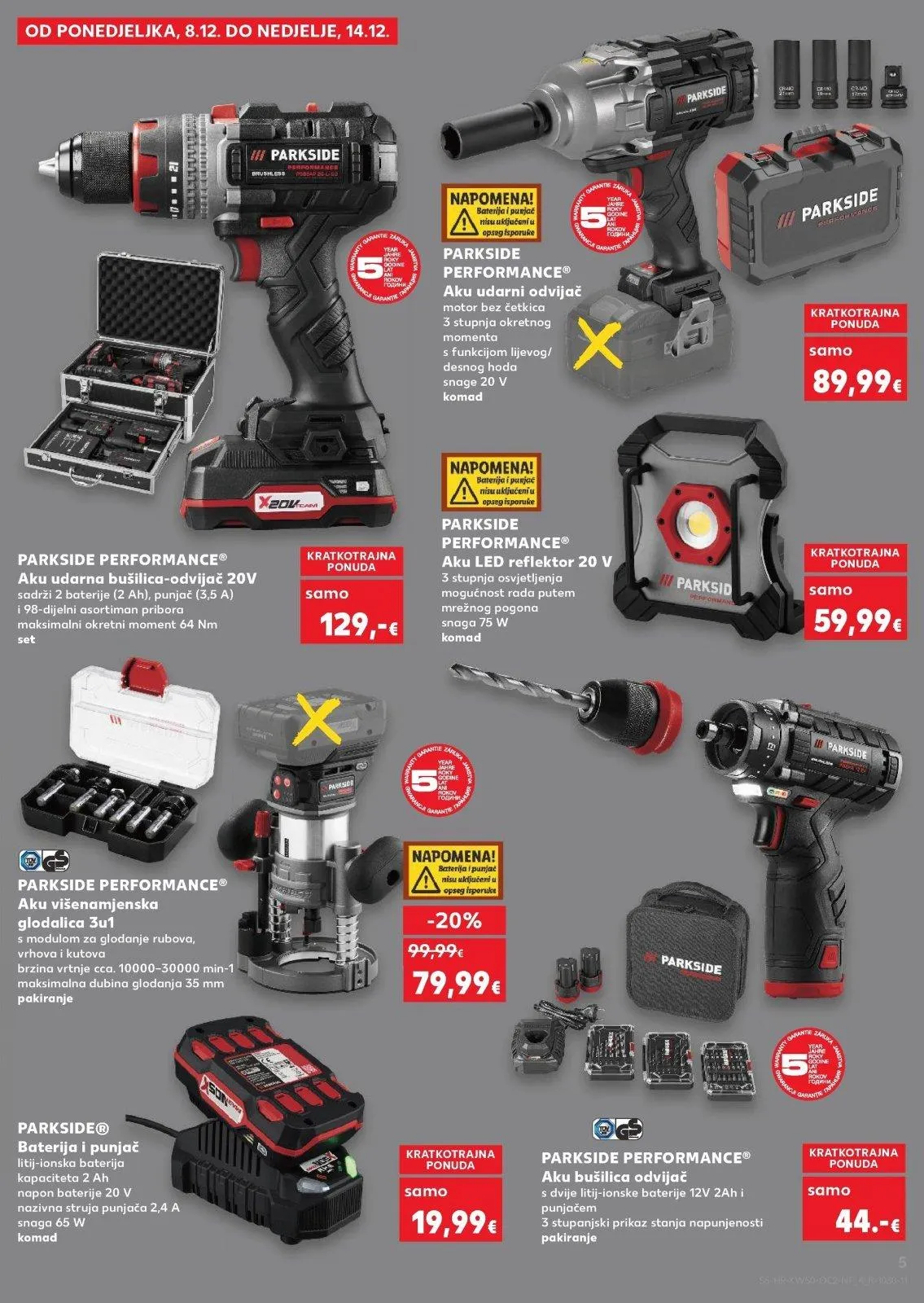 Katalog Kaufland katalog do 16.12.2025 od 10. prosinca do 16. prosinca 2025. - Pregled Stranica 5