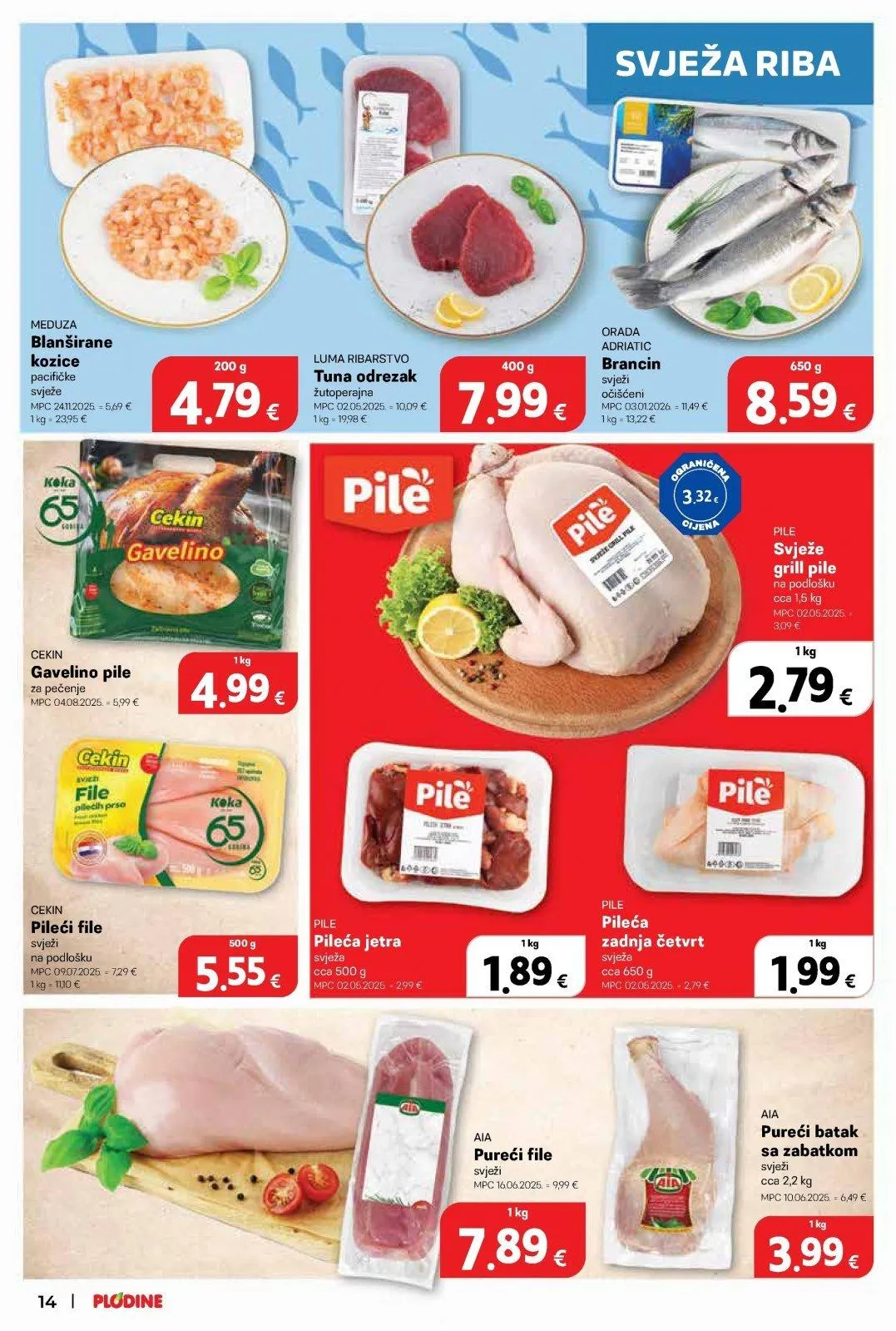 Katalog Plodine katalog do 21.04.2026 od 15. travnja do 21. travnja 2026. - Pregled Stranica 14