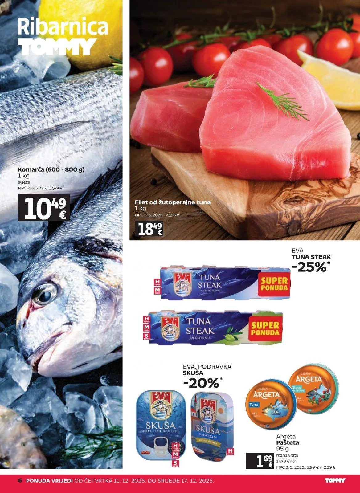 Katalog Tommy katalog do 17.12.2025 od 11. prosinca do 17. prosinca 2025. - Pregled Stranica 6