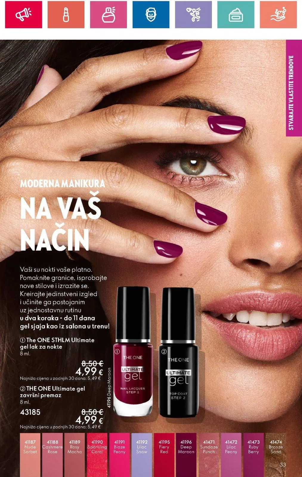 Katalog Oriflame katalog do 11.09.2024 od 29. kolovoza do 11. rujna 2024. - Pregled Stranica 33