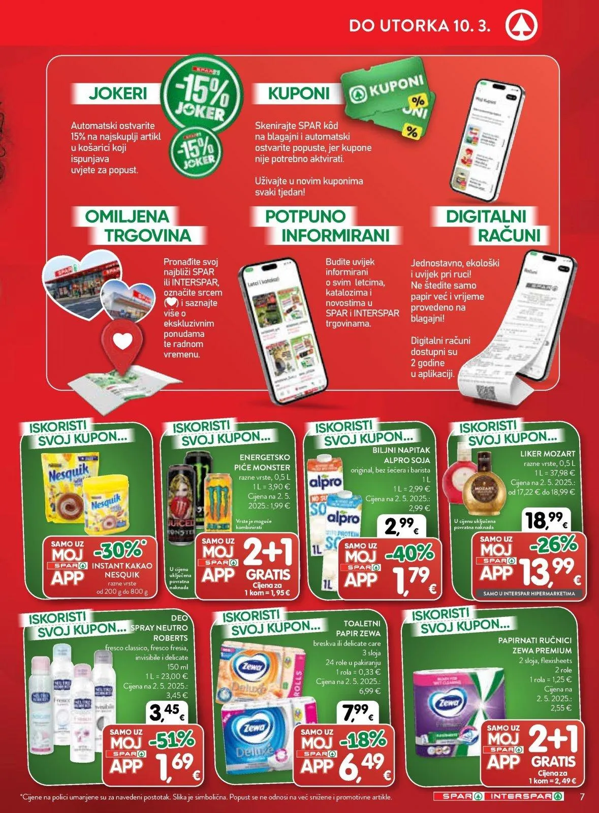 Katalog Spar katalog do 10.03.2026 od 5. ožujka do 10. ožujka 2026. - Pregled Stranica 7