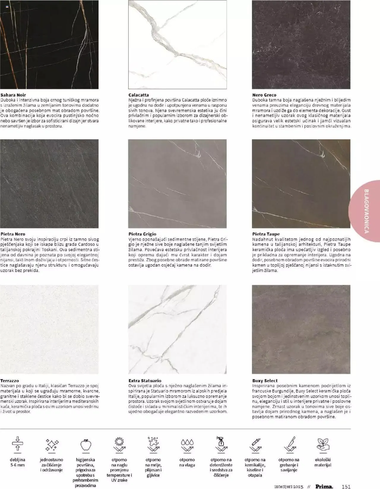 Katalog Katalog interijeri 2023 Prima od 20. veljače do 31. prosinca 2023. - Pregled Stranica 153