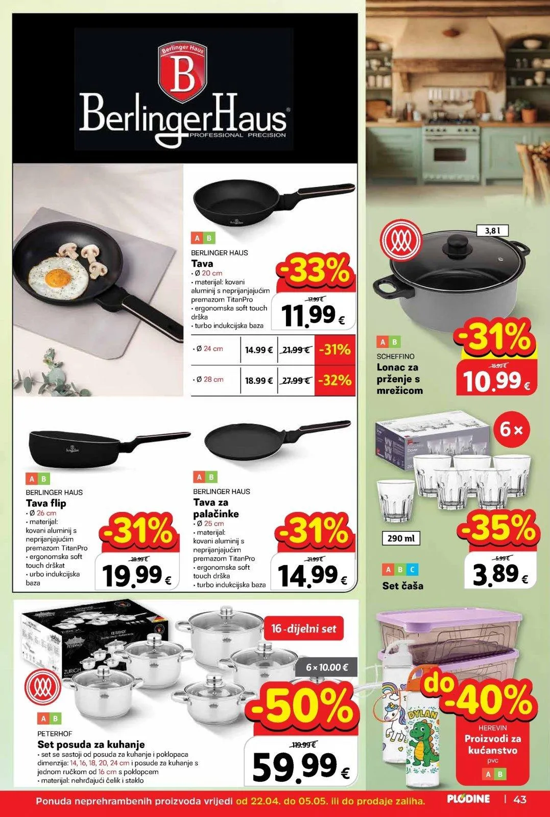 Katalog Plodine katalog do 28.04.2026 od 22. travnja do 28. travnja 2026. - Pregled Stranica 43