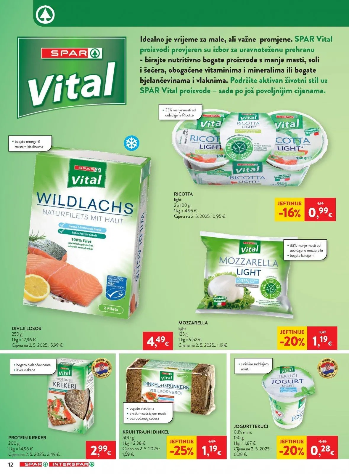 Katalog Interspar katalog do 14.04.2026 od 8. travnja do 14. travnja 2026. - Pregled Stranica 14