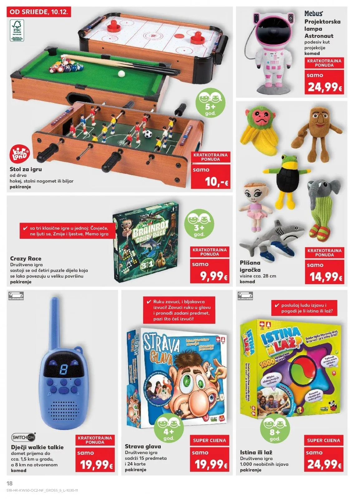 Katalog Kaufland katalog do 16.12.2025 od 10. prosinca do 16. prosinca 2025. - Pregled Stranica 18