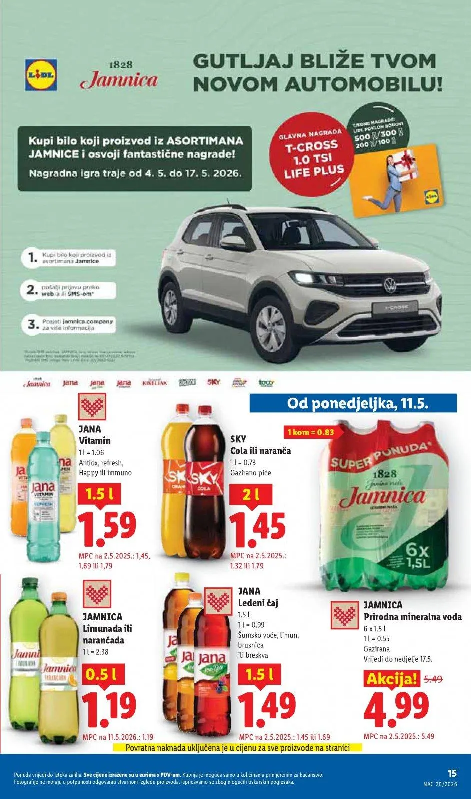 Katalog Lidl katalog do 17.05.2026 od 7. svibnja do 17. svibnja 2026. - Pregled Stranica 15