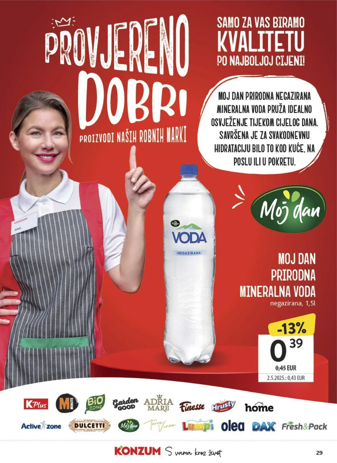 Katalog Konzum katalog do 19.05.2026 od 14. svibnja do 19. svibnja 2026. - Pregled Stranica 29
