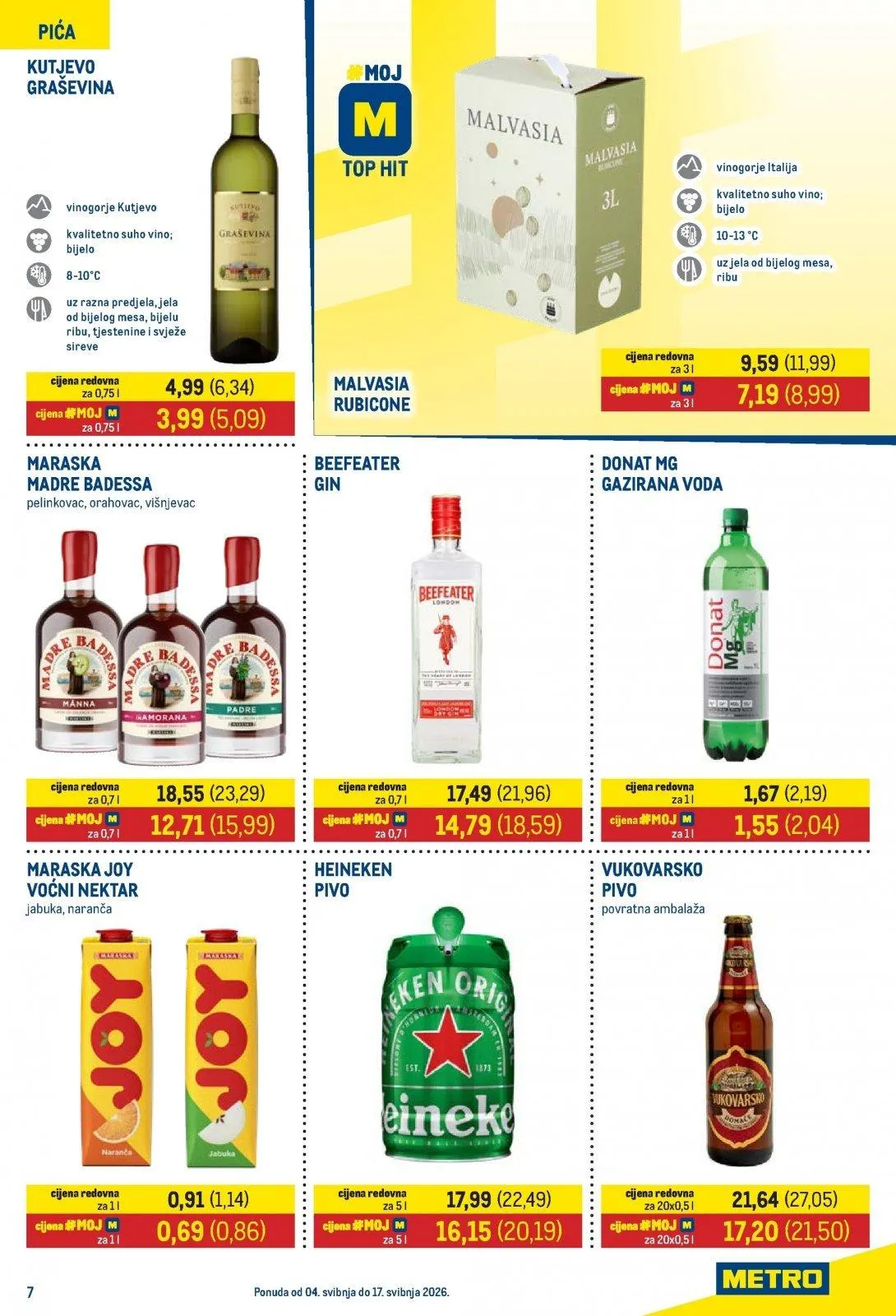 Katalog Metro katalog do 18.05.2026 od 8. svibnja do 18. svibnja 2026. - Pregled Stranica 7