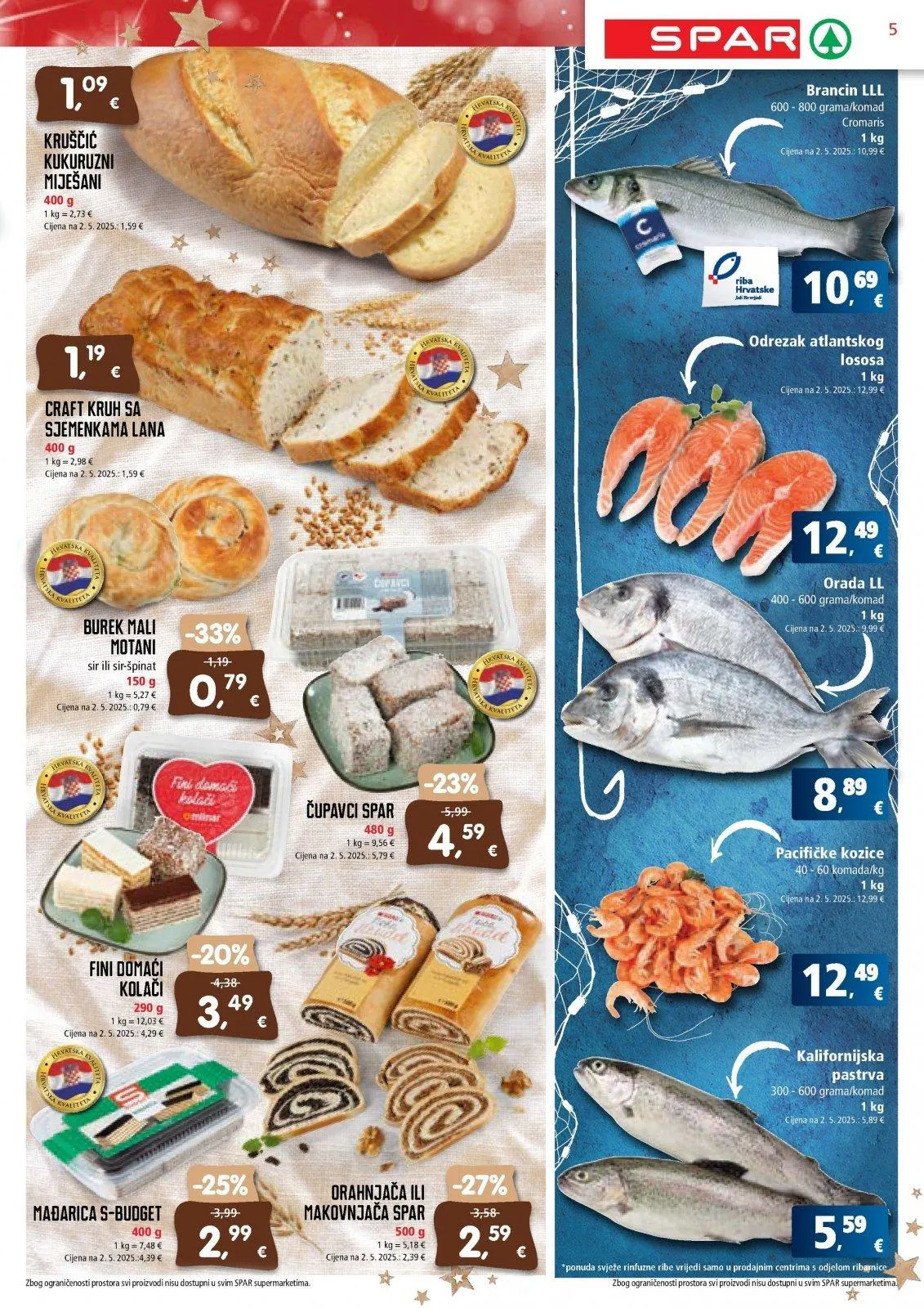 Katalog Spar katalog do 16.12.2025 od 11. prosinca do 16. prosinca 2025. - Pregled Stranica 5