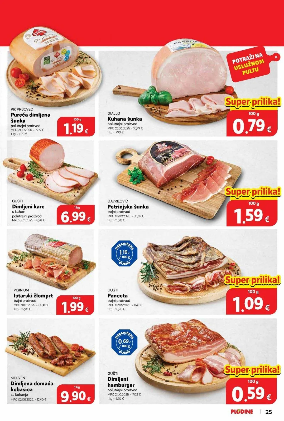 Katalog Plodine katalog do 17.03.2026 od 12. ožujka do 17. ožujka 2026. - Pregled Stranica 25