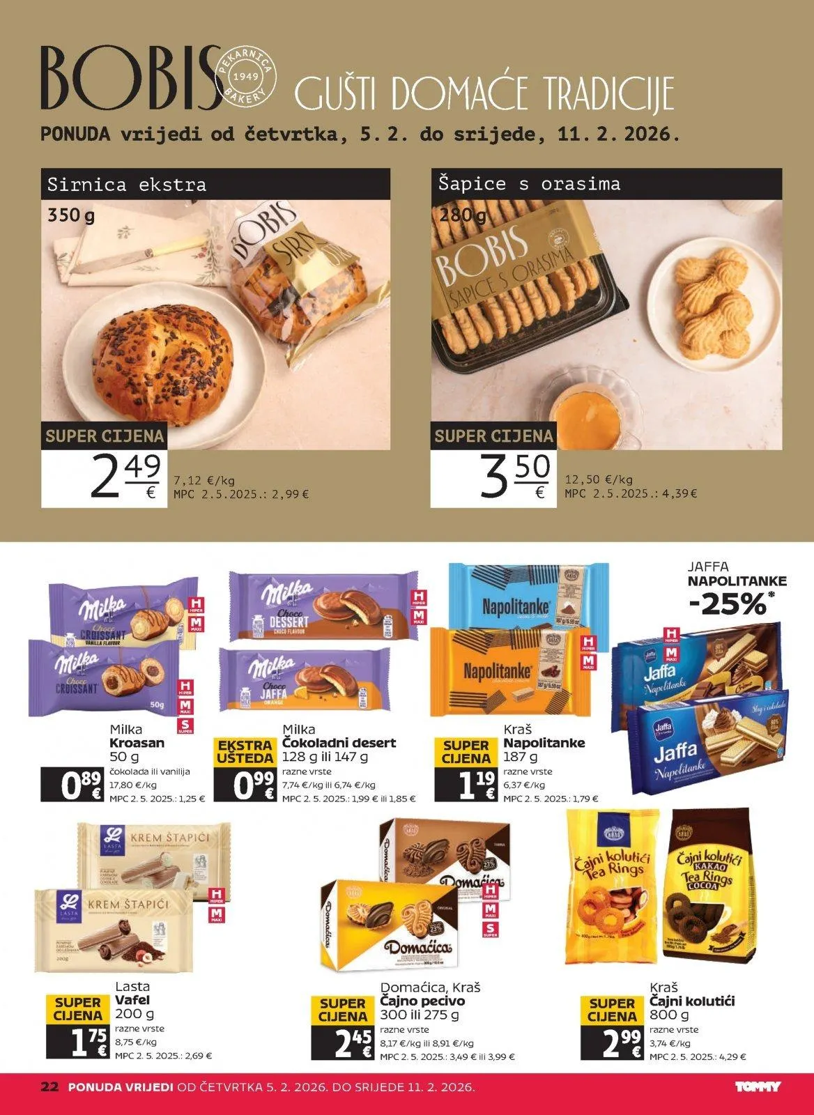 Katalog Tommy katalog do 11.02.2026 od 5. veljače do 11. veljače 2026. - Pregled Stranica 22