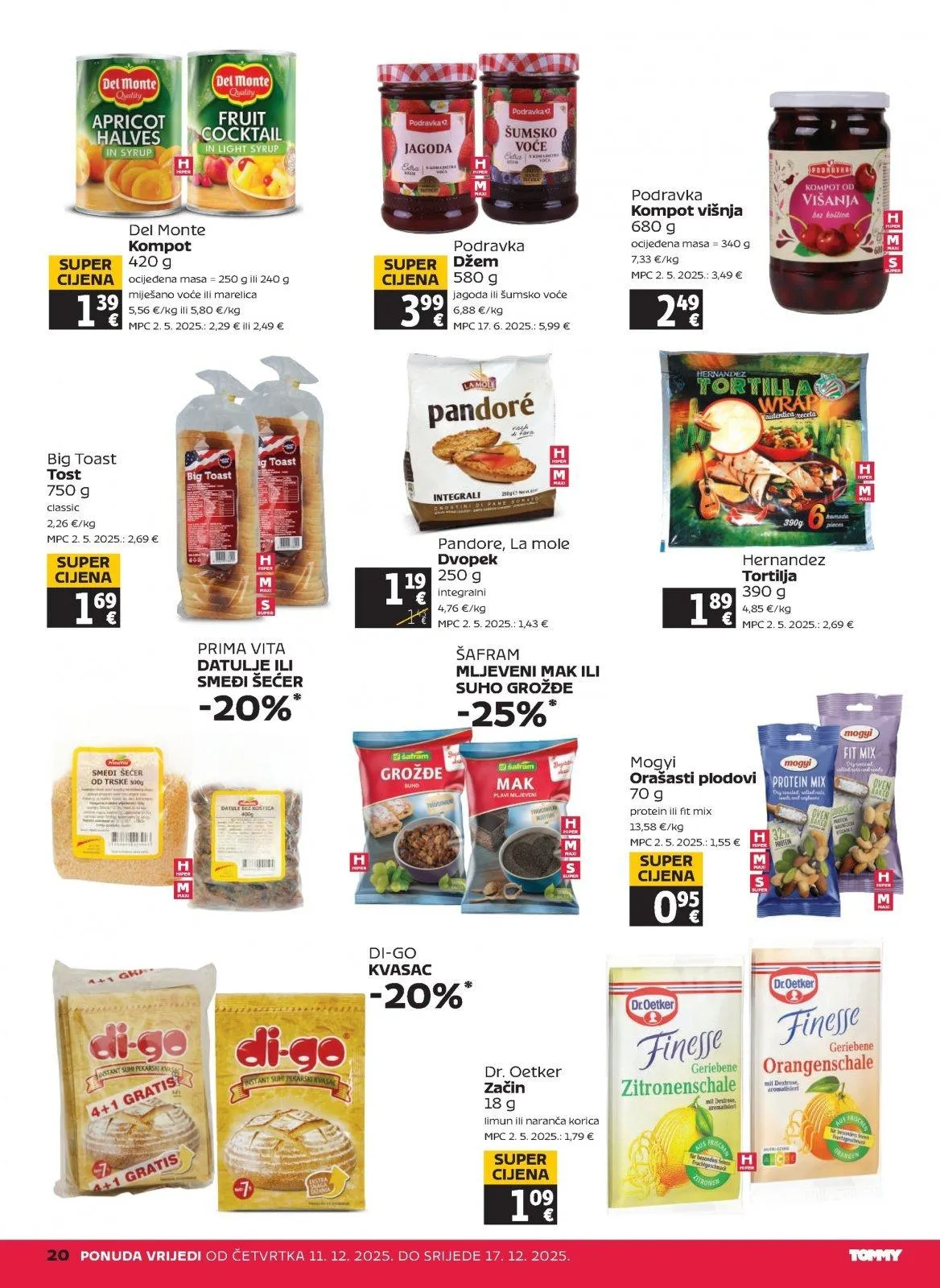 Katalog Tommy katalog do 17.12.2025 od 11. prosinca do 17. prosinca 2025. - Pregled Stranica 20