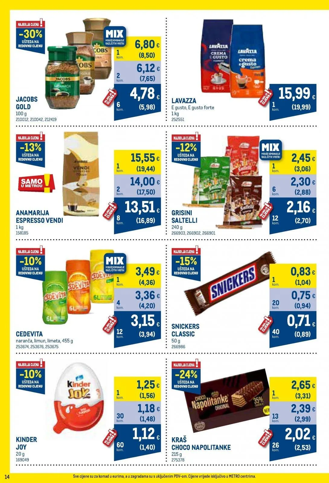 Katalog Metro katalog do 01.06.2026 od 8. svibnja do 1. lipnja 2026. - Pregled Stranica 14