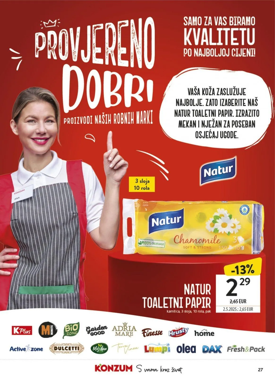 Katalog Konzum katalog do 17.03.2026 od 12. ožujka do 17. ožujka 2026. - Pregled Stranica 27