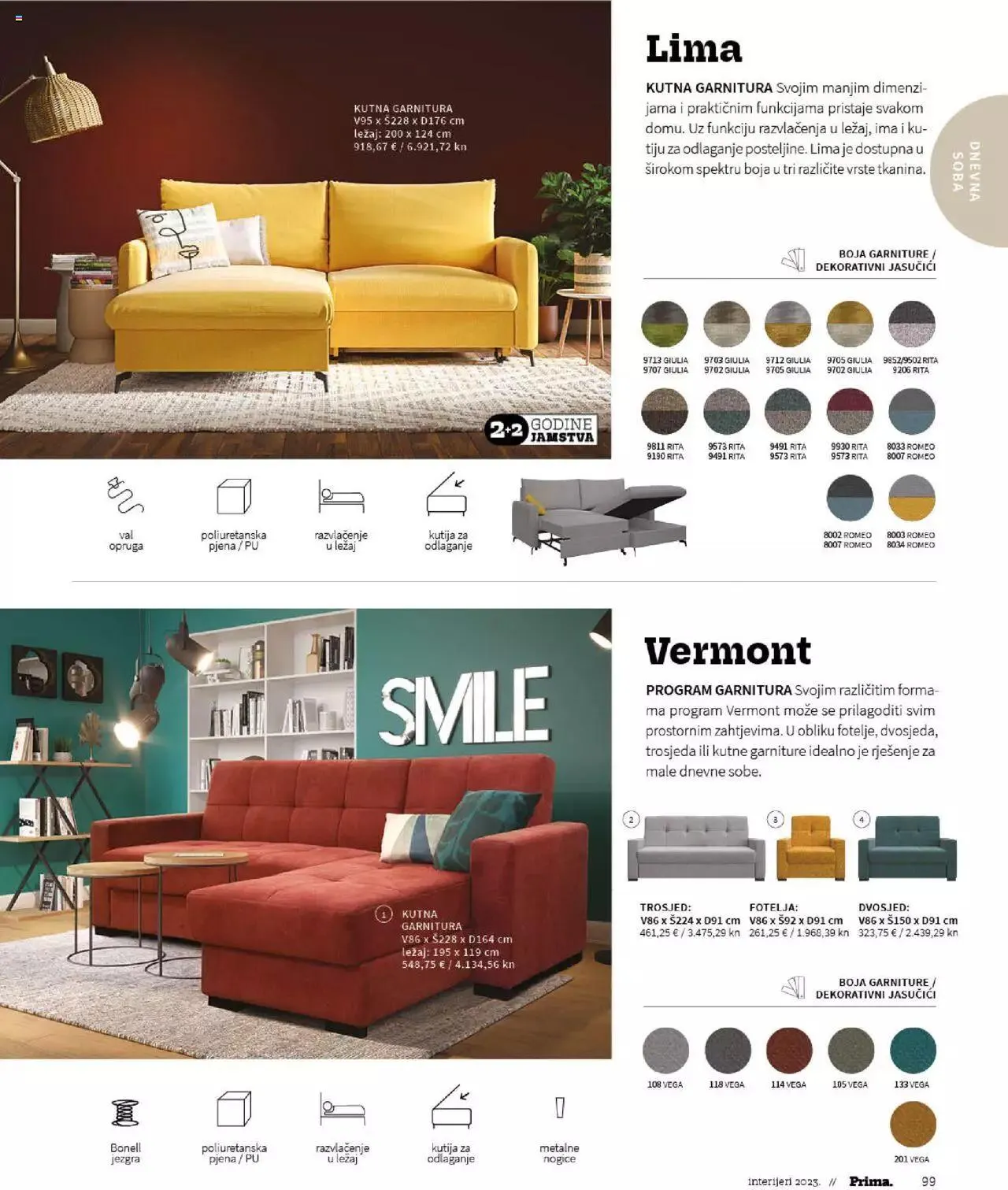 Katalog Katalog interijeri 2023 Prima od 20. veljače do 31. prosinca 2023. - Pregled Stranica 101
