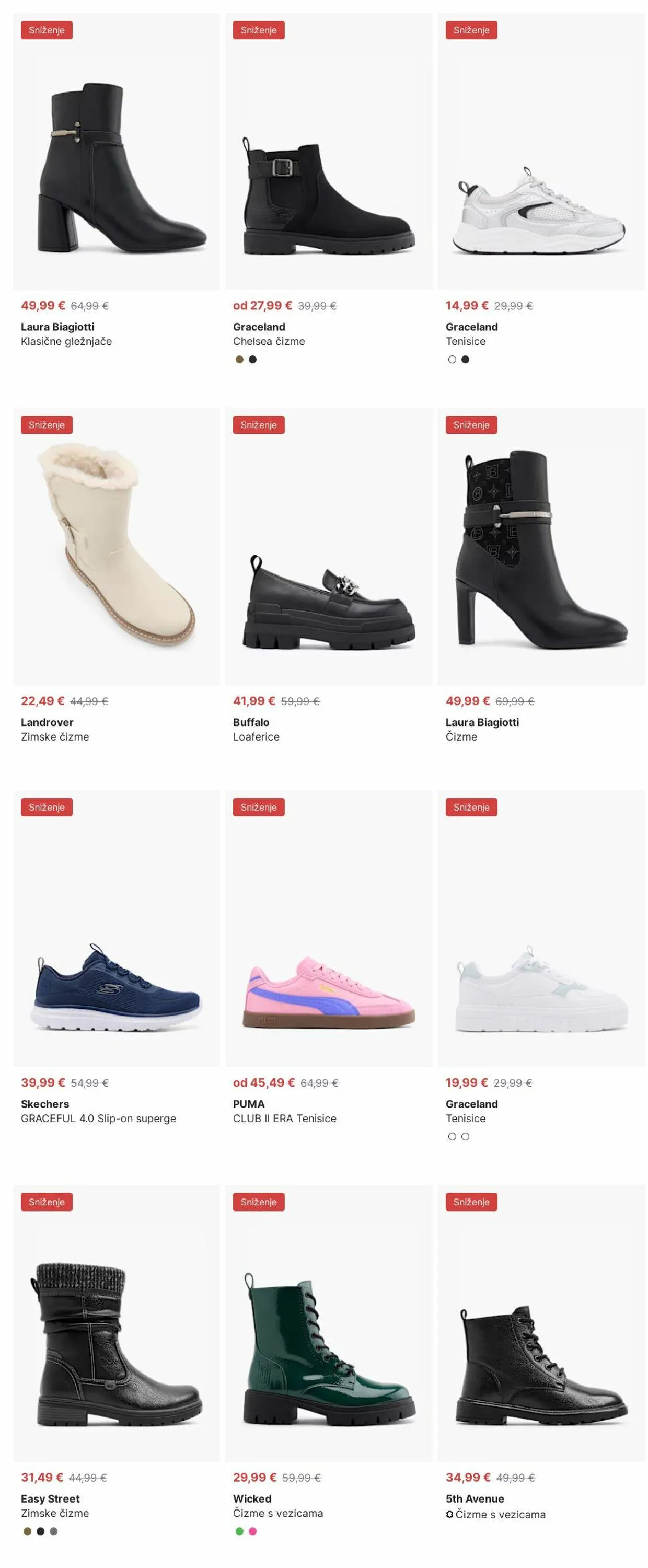 Katalog Deichmann od 8. prosinca do 17. prosinca 2025. - Pregled Stranica 3