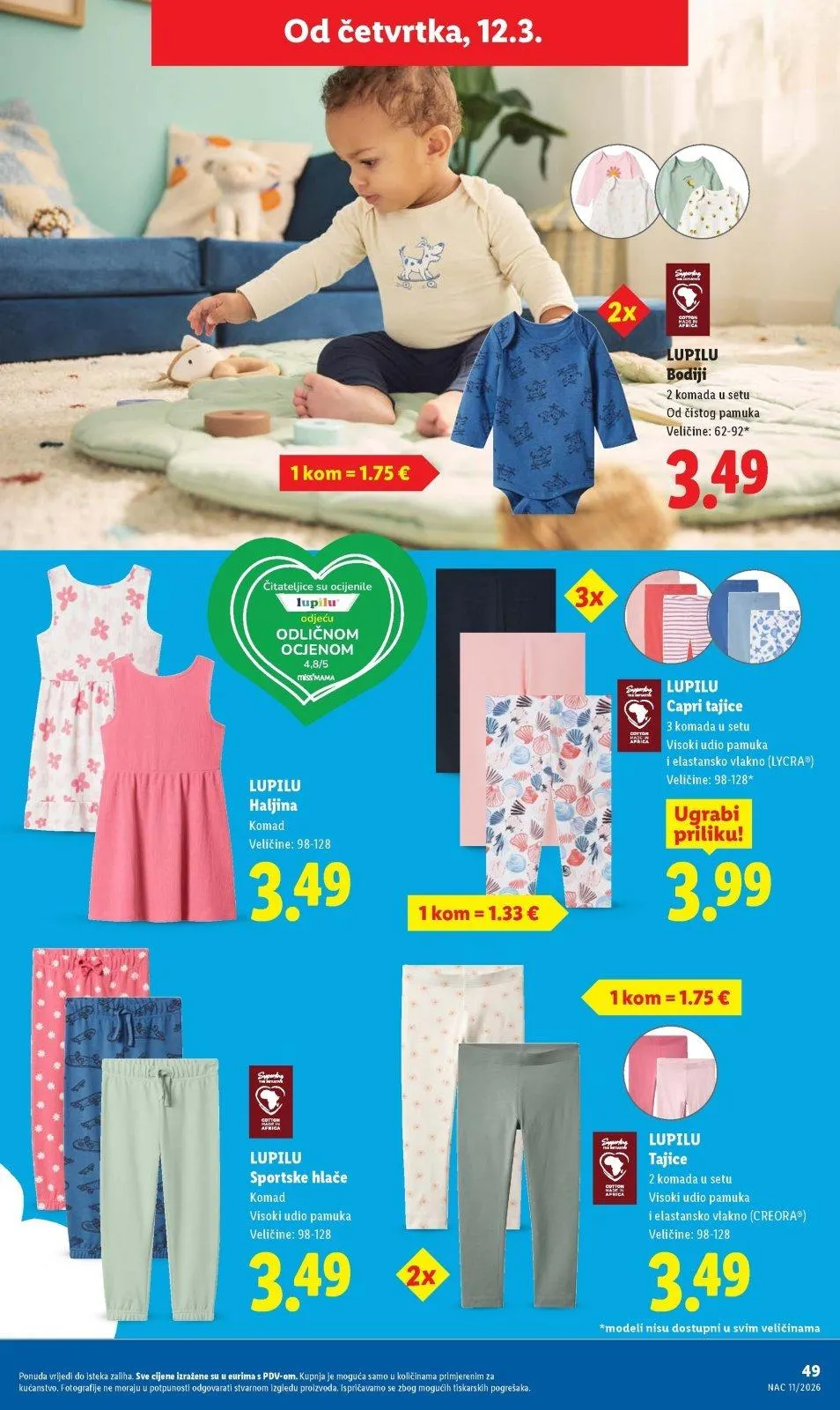 Katalog Lidl katalog do 15.03.2026 od 5. ožujka do 15. ožujka 2026. - Pregled Stranica 49