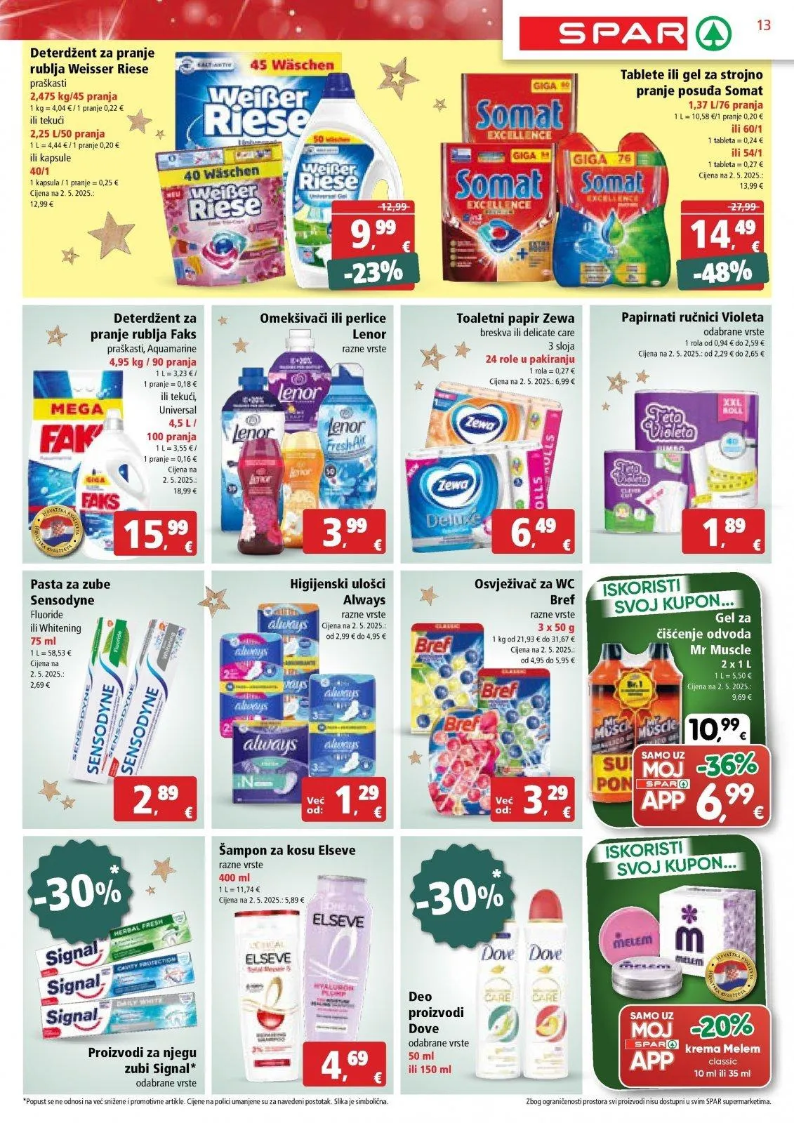 Katalog Spar katalog do 16.12.2025 od 11. prosinca do 16. prosinca 2025. - Pregled Stranica 13